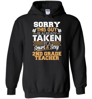 2Nd Grade Teacher Shirt Cool Gift For Boyfriend Husband Hoodie