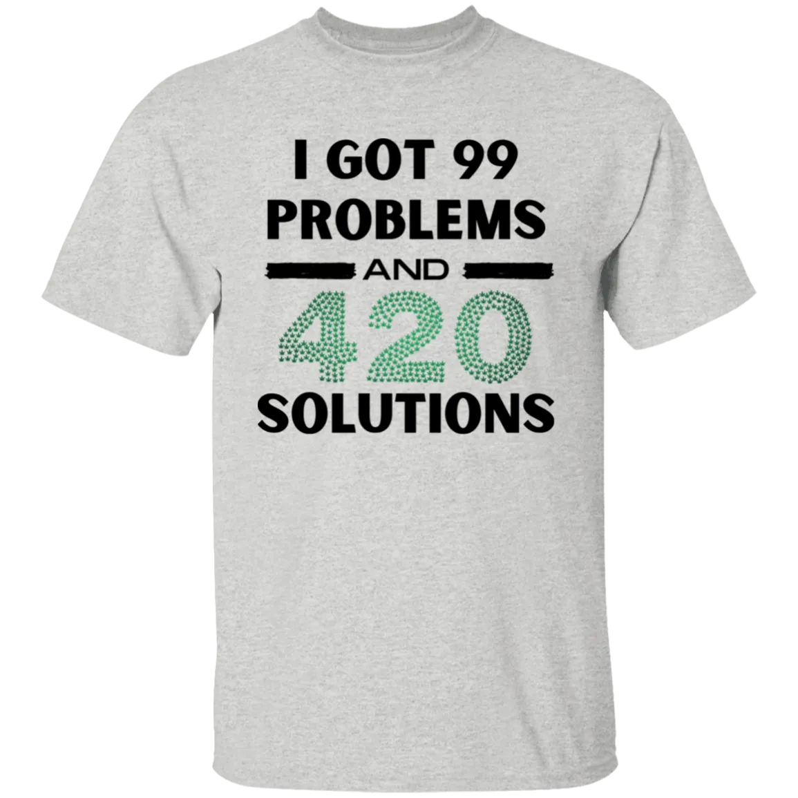 420 Solutions (Black) T-Shirt