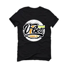 AIR JORDAN 1 HI VOLT GOLD 2021 Black T-Shirt (Good Vibes)