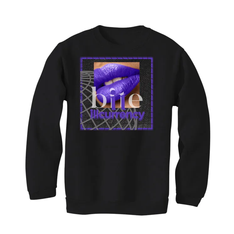 Air Jordan 13 Retro Purple Venom Black T-Shirt (BITE IT)