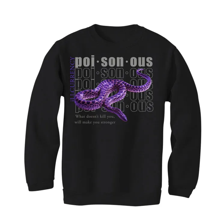 Air Jordan 13 Retro Purple Venom Black T-Shirt (POISONOUS)