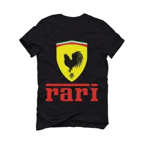 Air Jordan 14 black Ferrari Black T-Shirt (Rari)