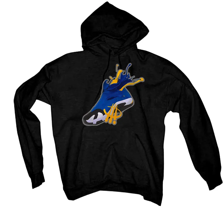 AIR JORDAN 14 LANEY |ILLCURRENCY Black T-Shirt (SPLASH)