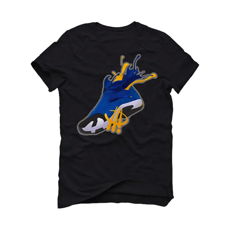 AIR JORDAN 14 LANEY |ILLCURRENCY Black T-Shirt (SPLASH)