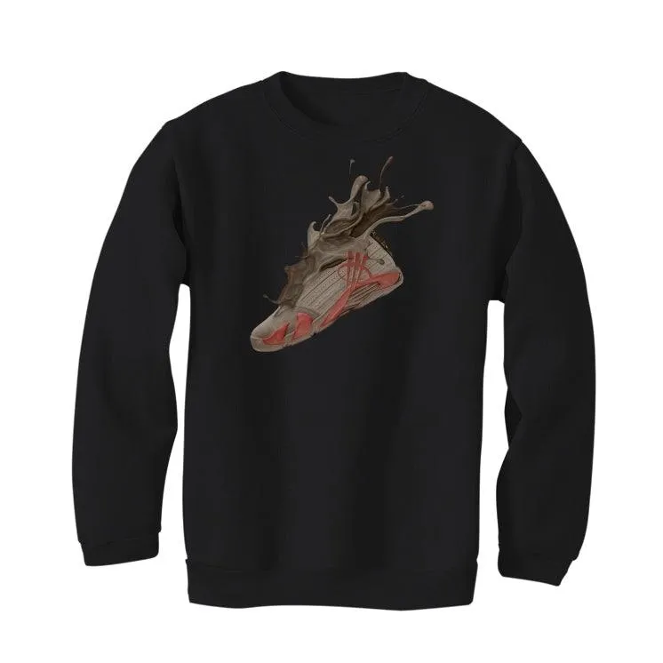 Air Jordan 14 Low “Terracotta” Black T-Shirt (TERRA SPLASH)