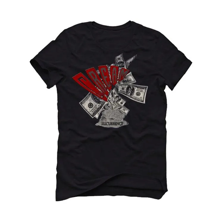 Air Jordan 14 Red Lipstick Black T-Shirt (C.R.E.A.M.)