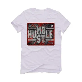 Air Jordan 3 Denim ‘Fire Red’ 2020 White T-Shirt (always hustle)