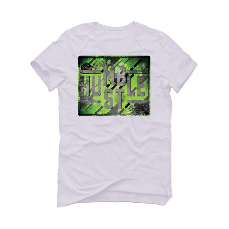 Air Jordan 5 Green Bean White T-Shirt (ALWAYS HUSTLE)