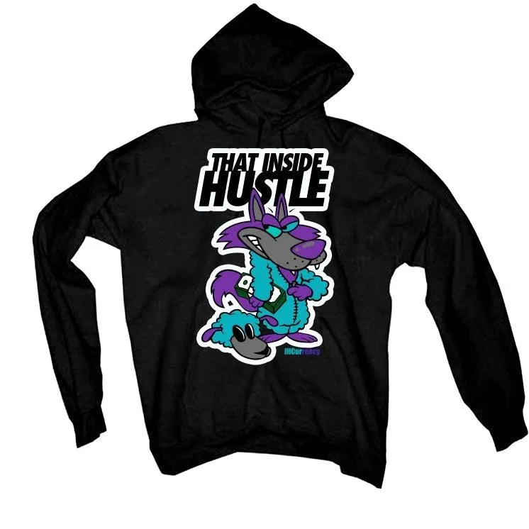 Air Jordan 5 "Alternate Grape" Black T-Shirt (Inside Hustle)