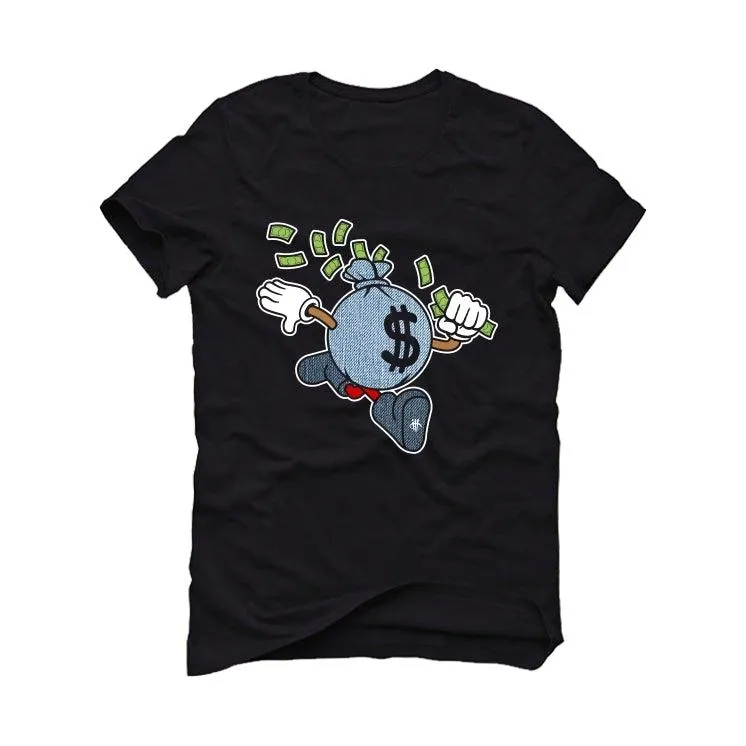 Air Jordan 6 “Washed Denim” Black T-Shirt (Run That)