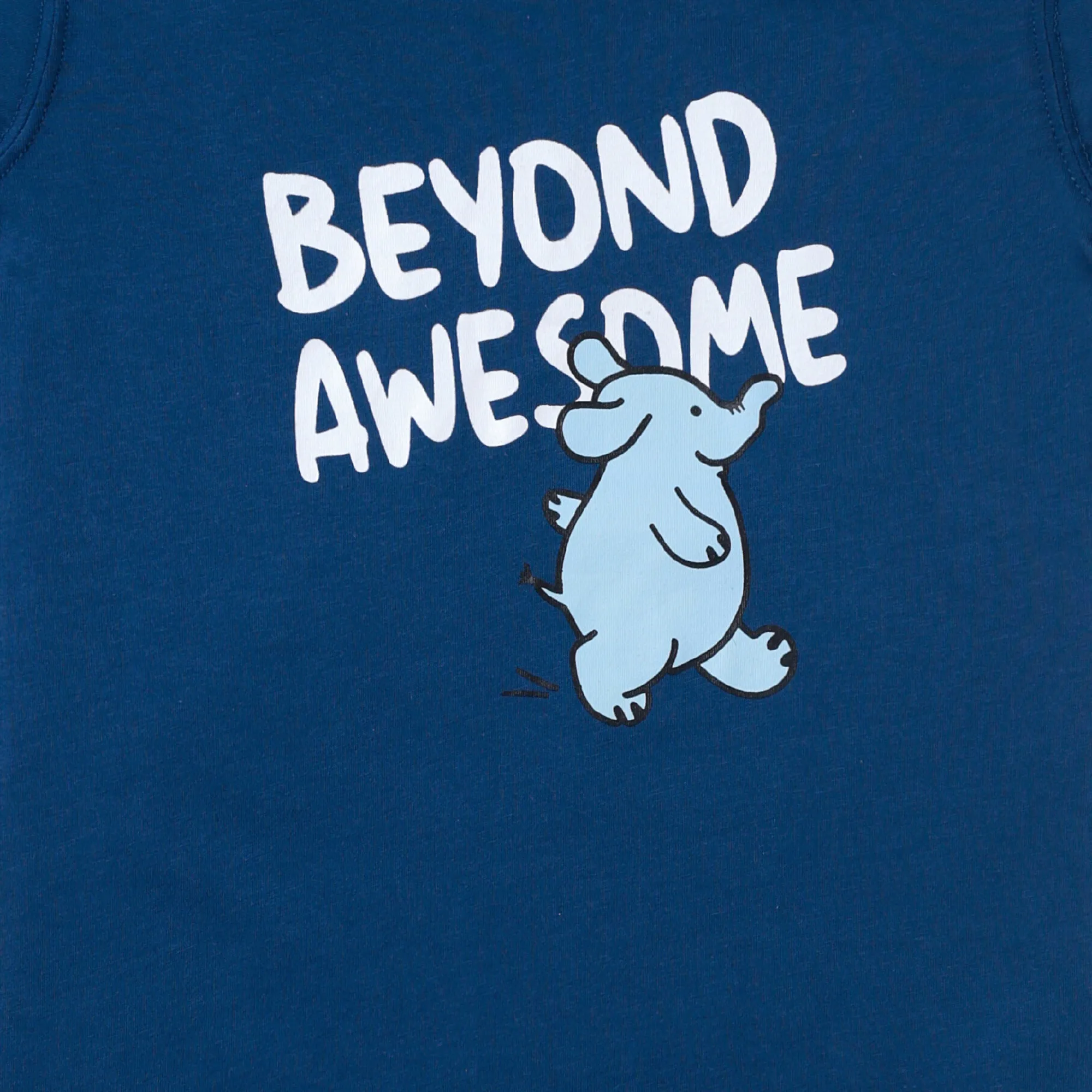 Awesome Blue Graphic T-Shirt