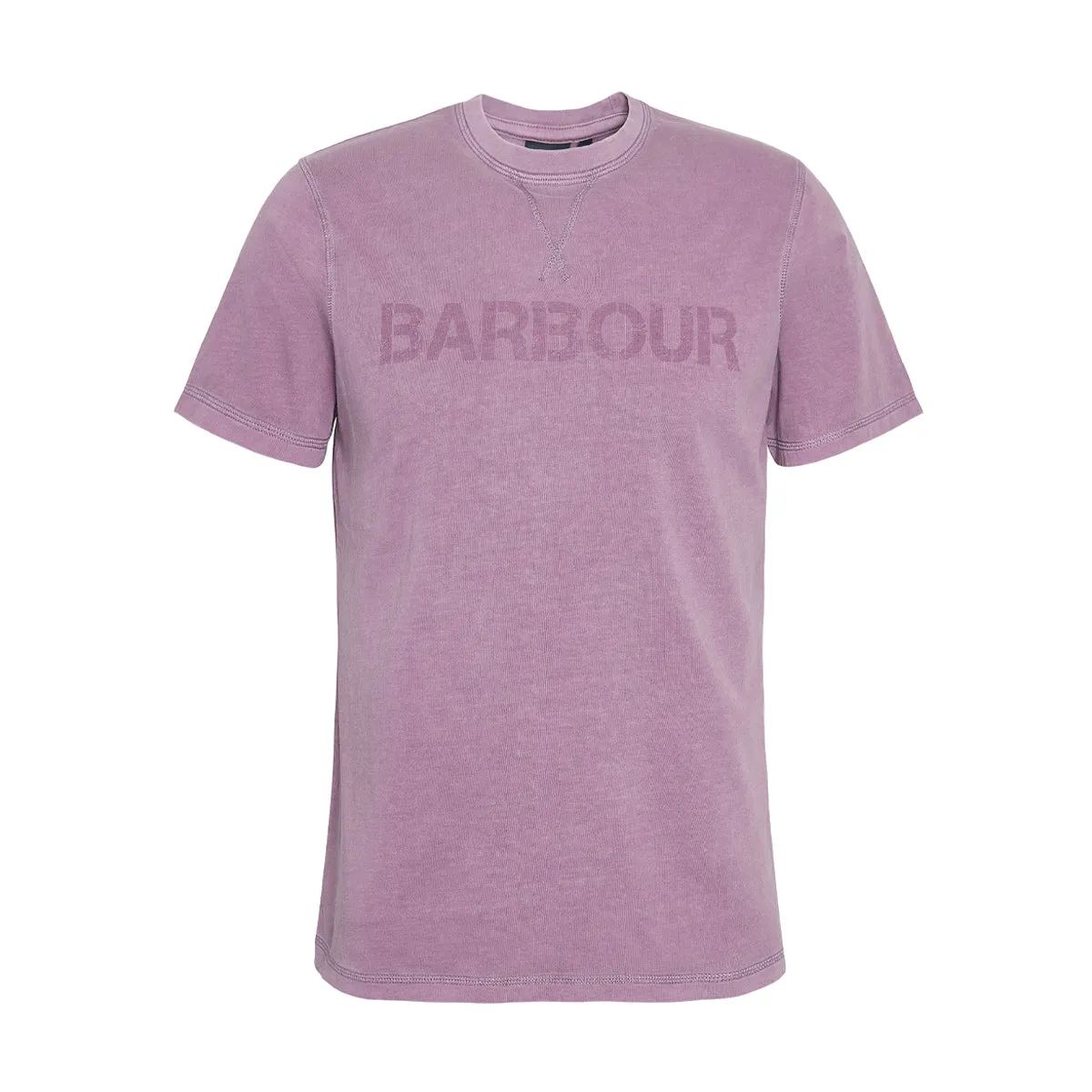 Barbour - Atherton T-Shirt in Washed Purple