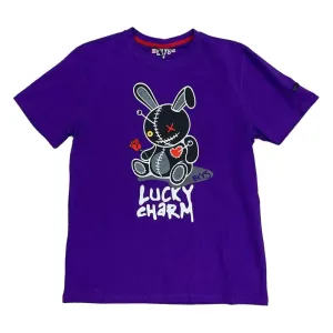 BKYS - Black Keys Lucky Charm Tee Patch Purple Black