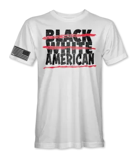 Black White American T-Shirt