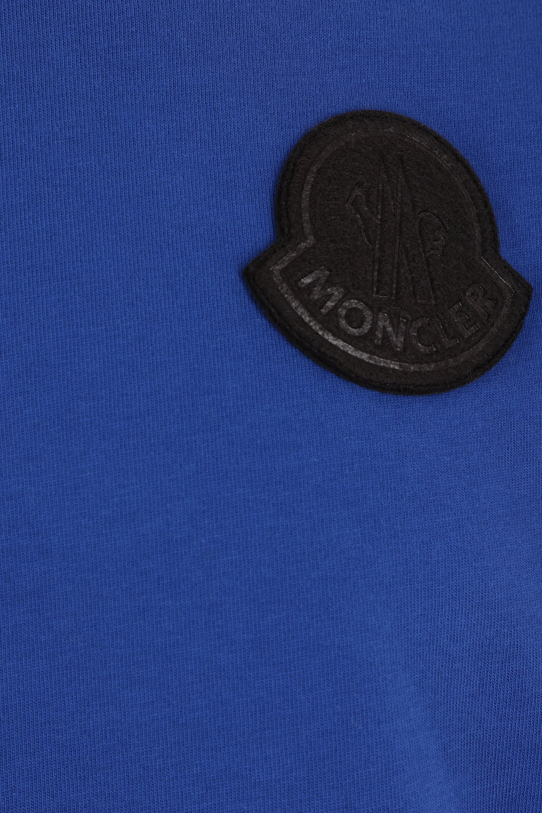 cotton t-shirt with logo patch