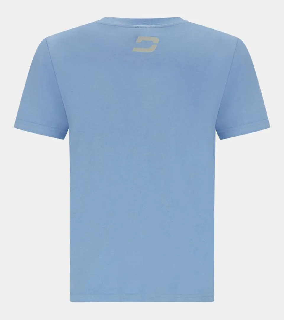 DESIGNER T-SHIRT - BLUE