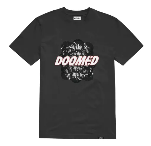 ETNIES DOOMED WITCHES TEE - Black