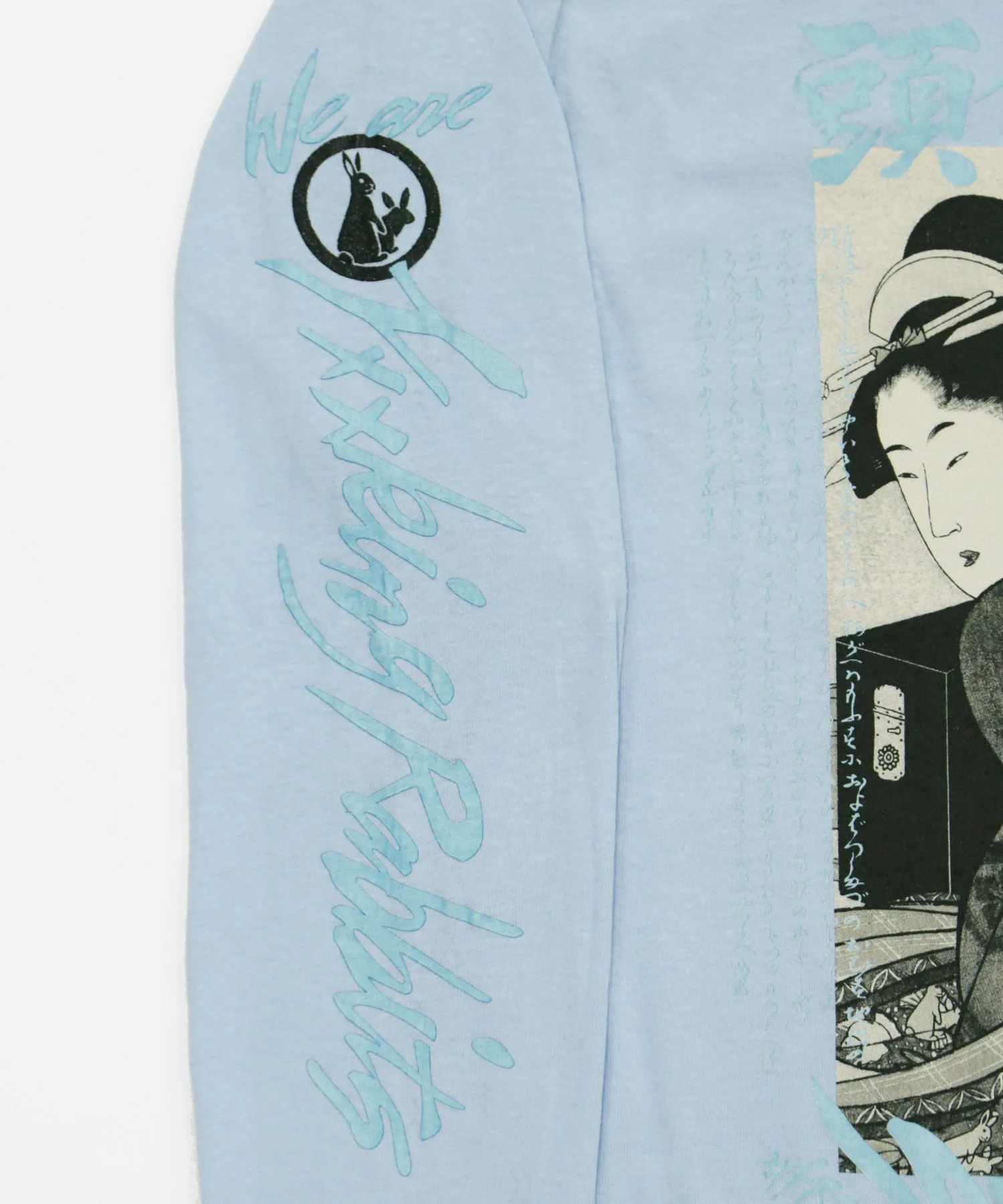 #FR2 #FR2 SHUNGA L/S T-SHIRT-LIGHT BLUE