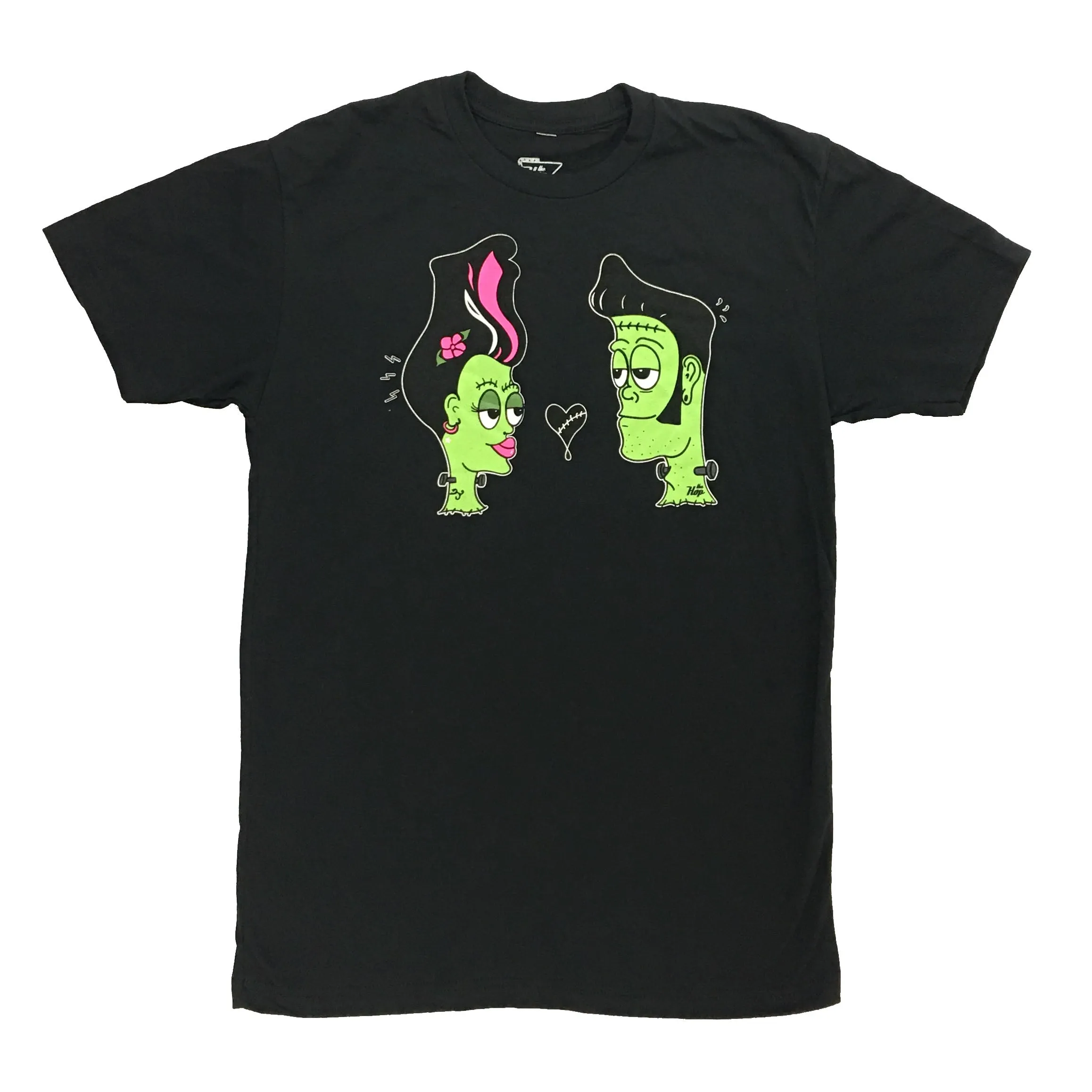 Franken Couple T-Shirt in Black