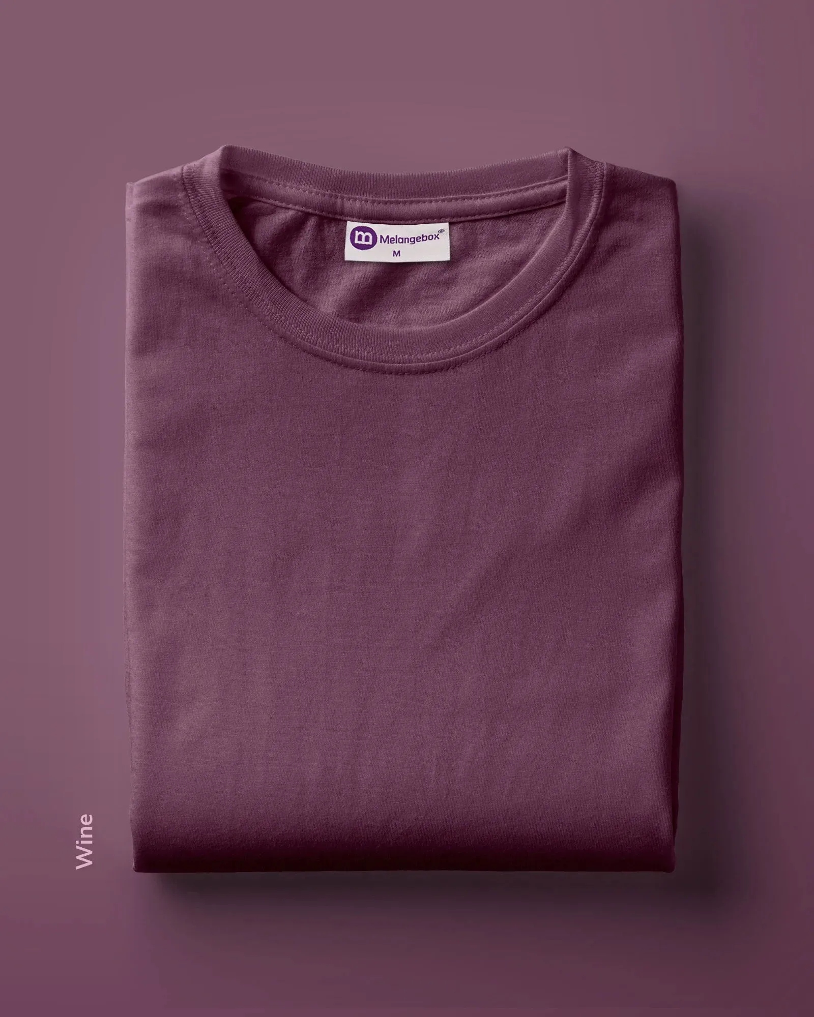 Full Sleeves Crew Neck: Wine