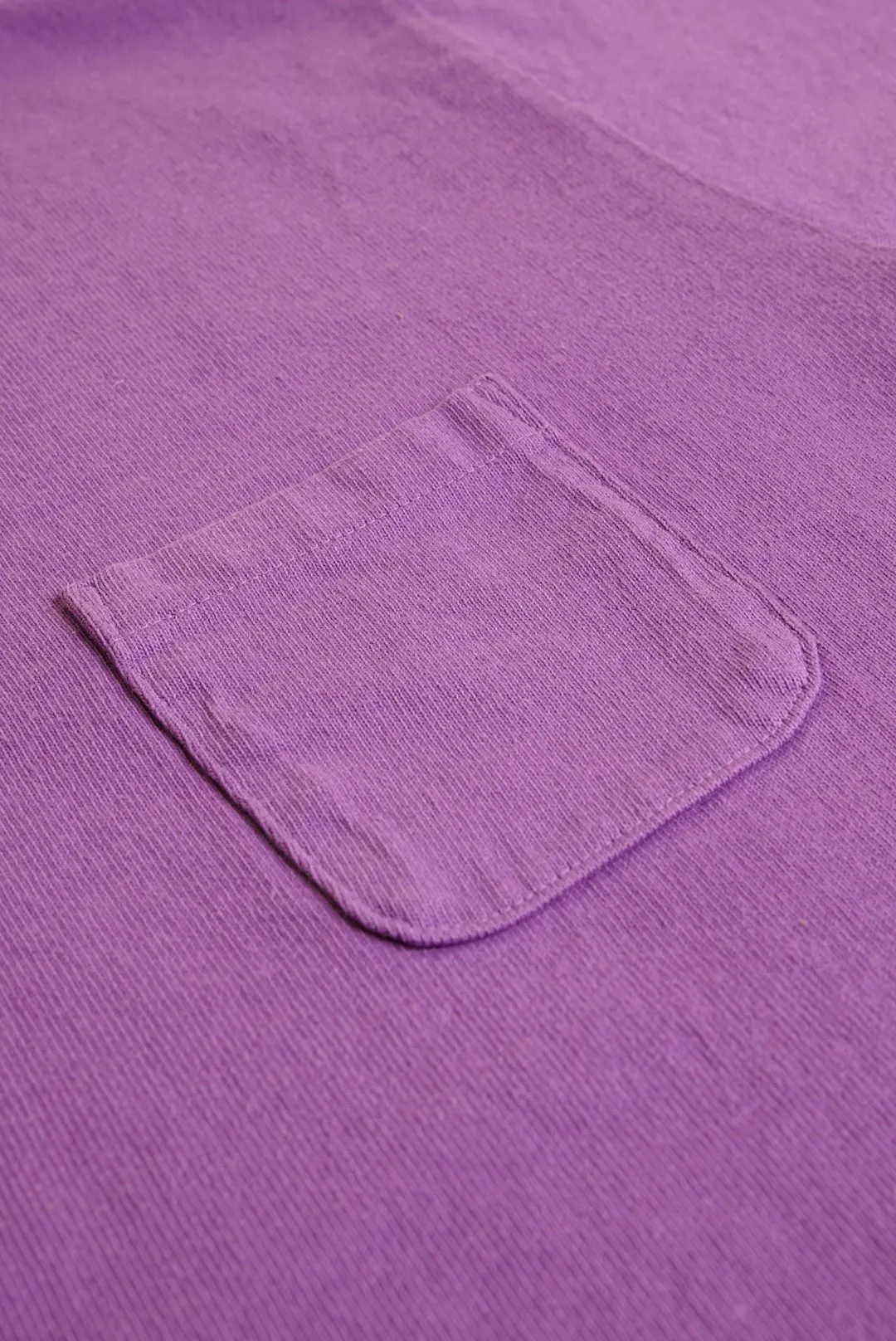 Godspeed Heavyweight Tsuriami 10oz Loopwheel Pocket T-Shirt - Purple