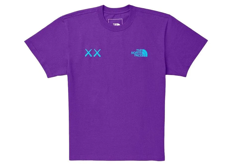 Kaws x The North Face T-shirt Gravity Purple