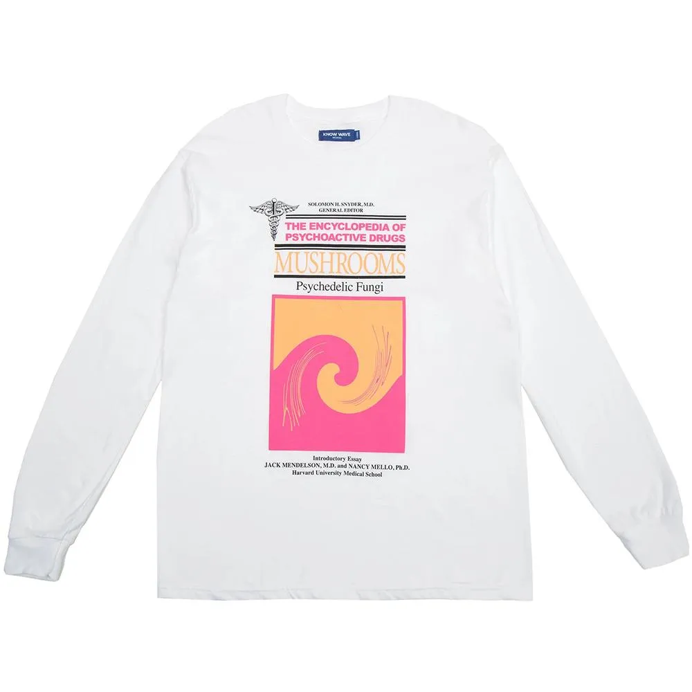 KNOW WAVE ENCYCLOPEDIA L/S -WHITE