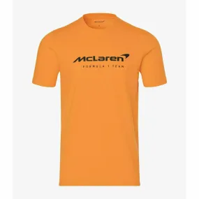 McLaren F1 Kids Core Essentials T-Shirt - Youth Papaya/Phantom/Cloud Blue