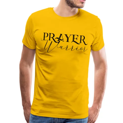 Mens Prayer Warrior Premium T-Shirt