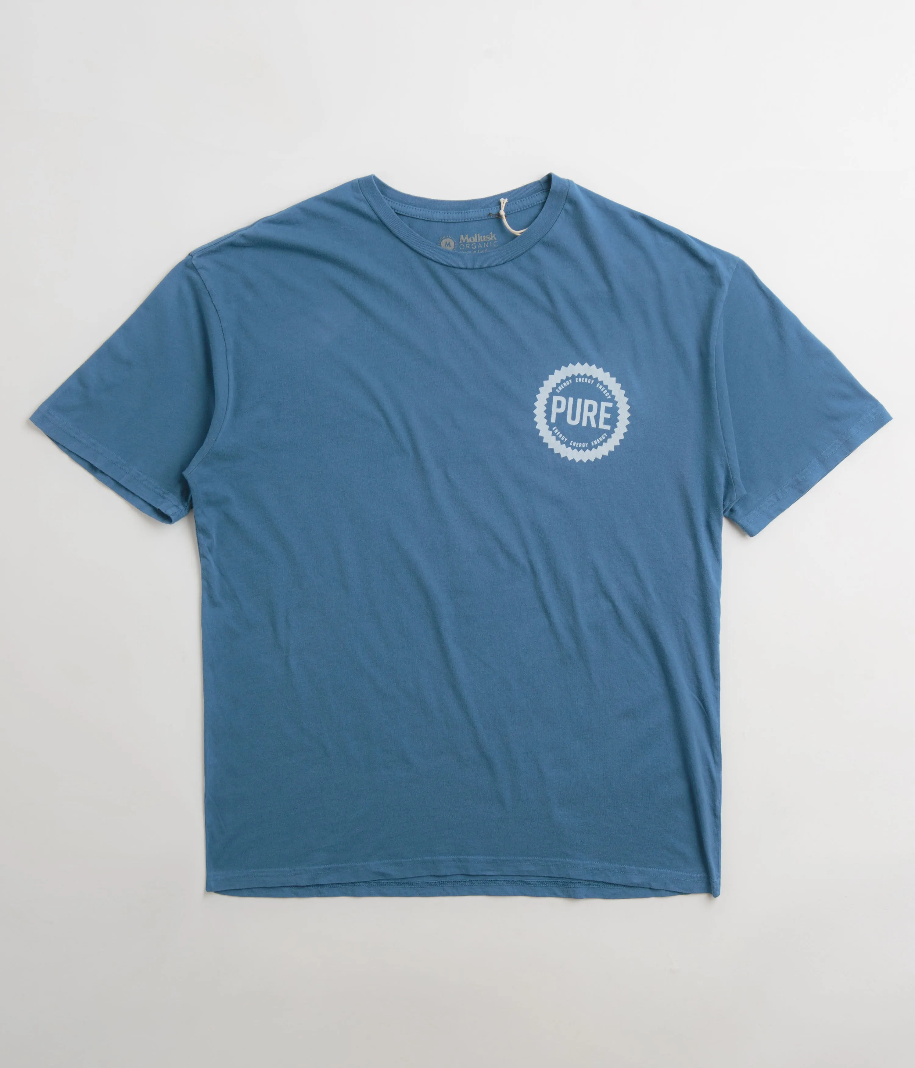 Mollusk Pure Energy T-Shirt - True Blue