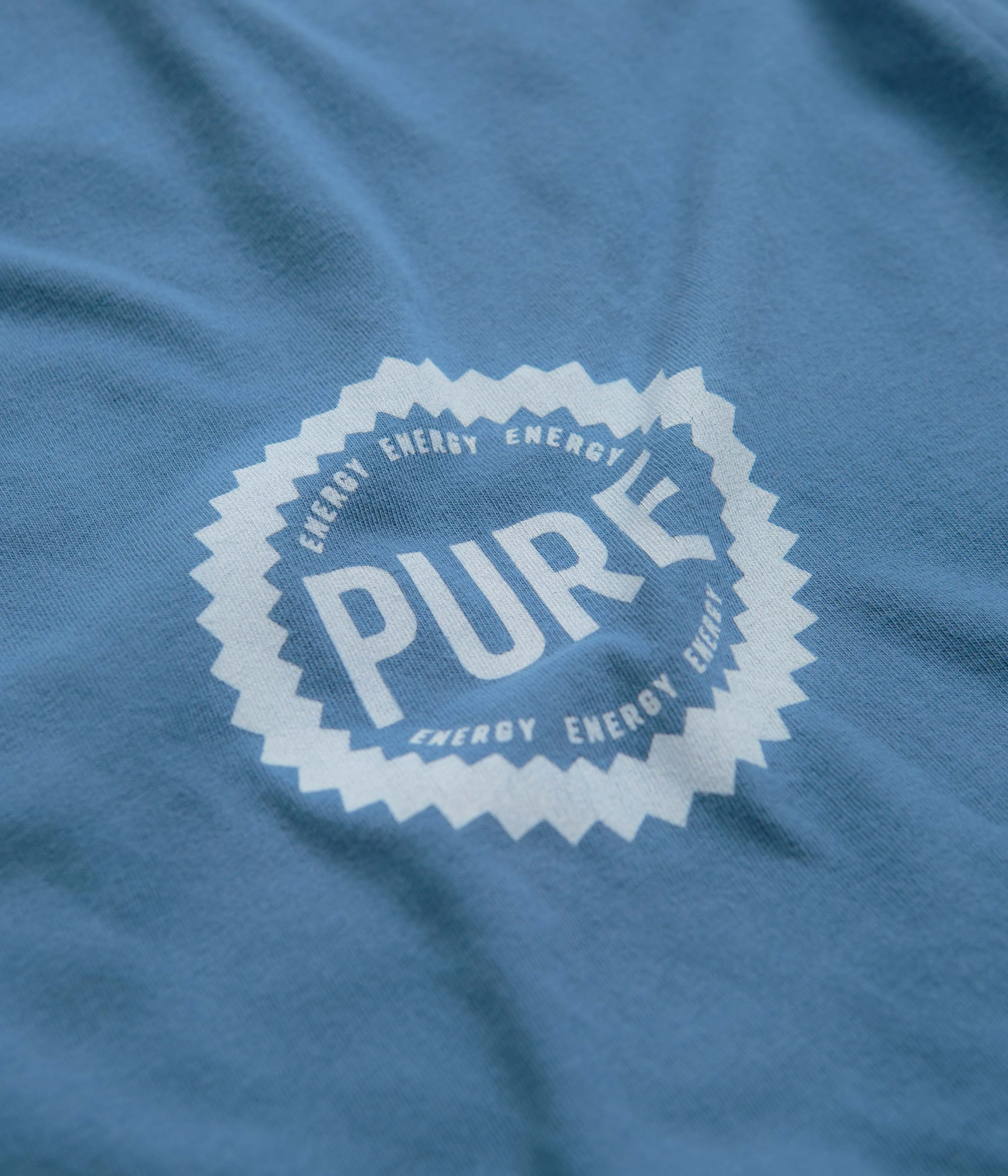 Mollusk Pure Energy T-Shirt - True Blue