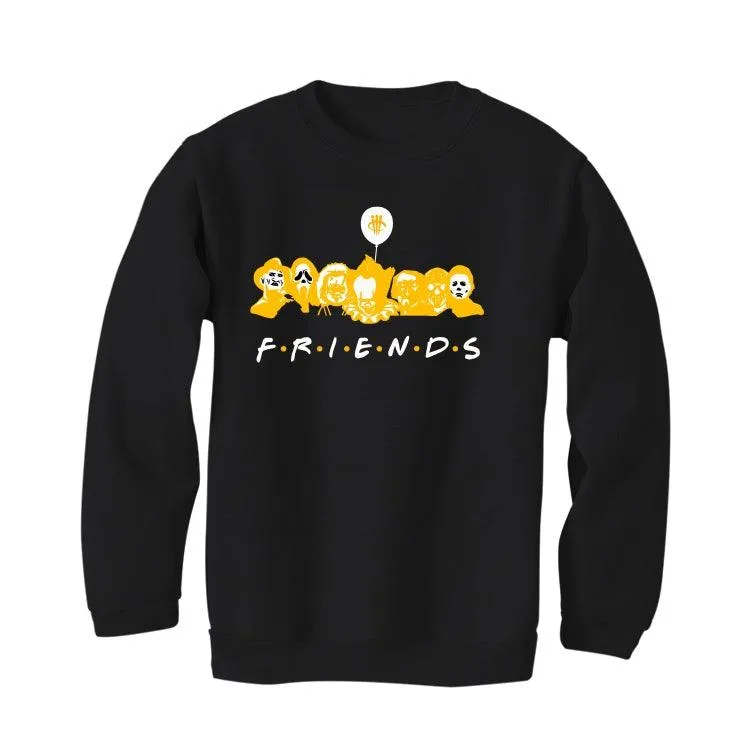 Nike dunk low "goldenrod" Black T-Shirt (Friends)