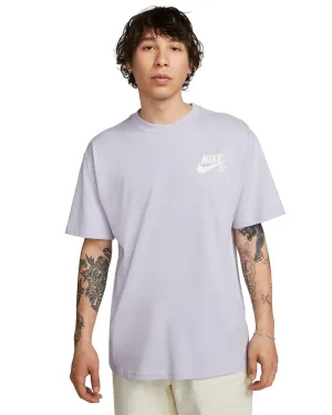 Nike SB Skate Logo Tee Oxygen Purple