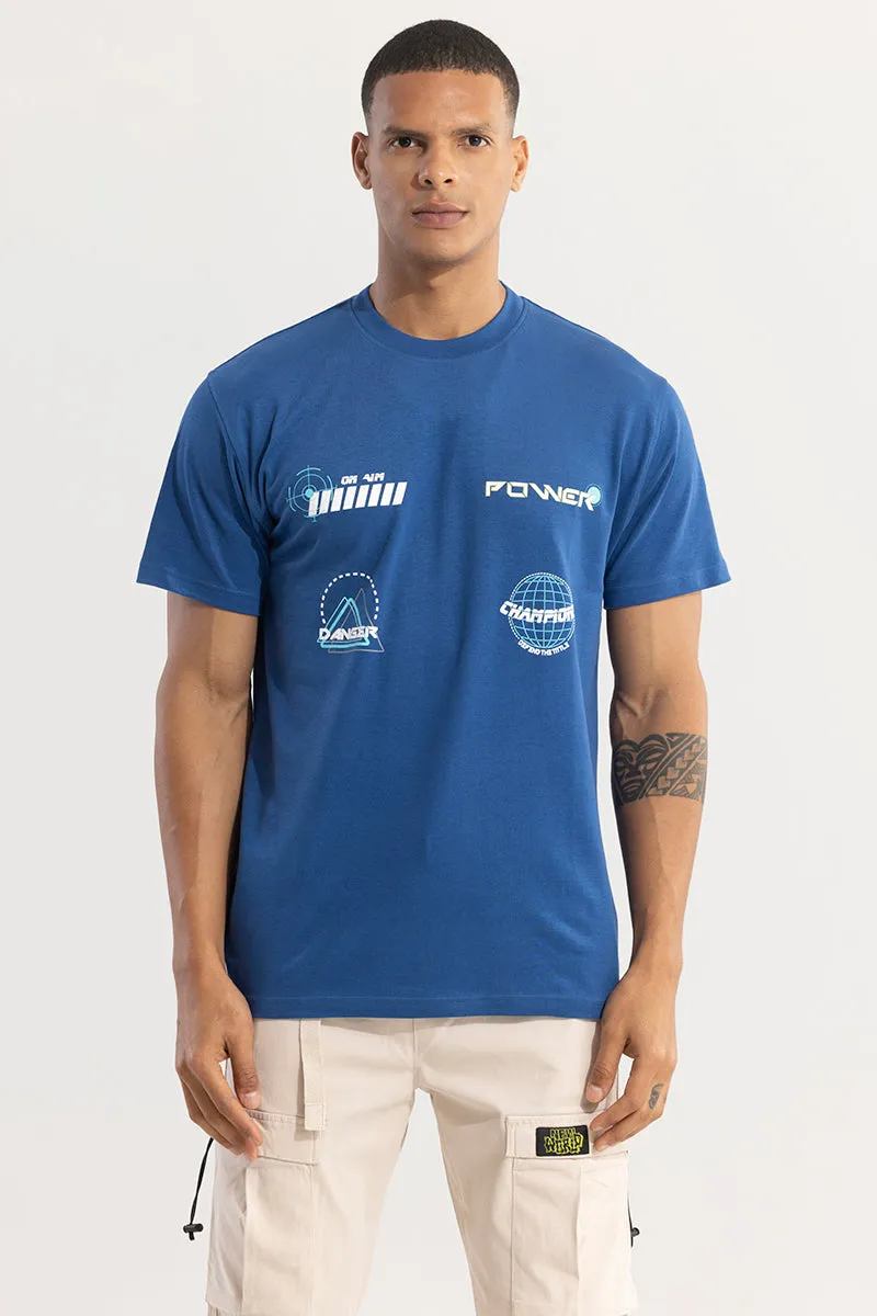 On Aim Blue T-Shirt