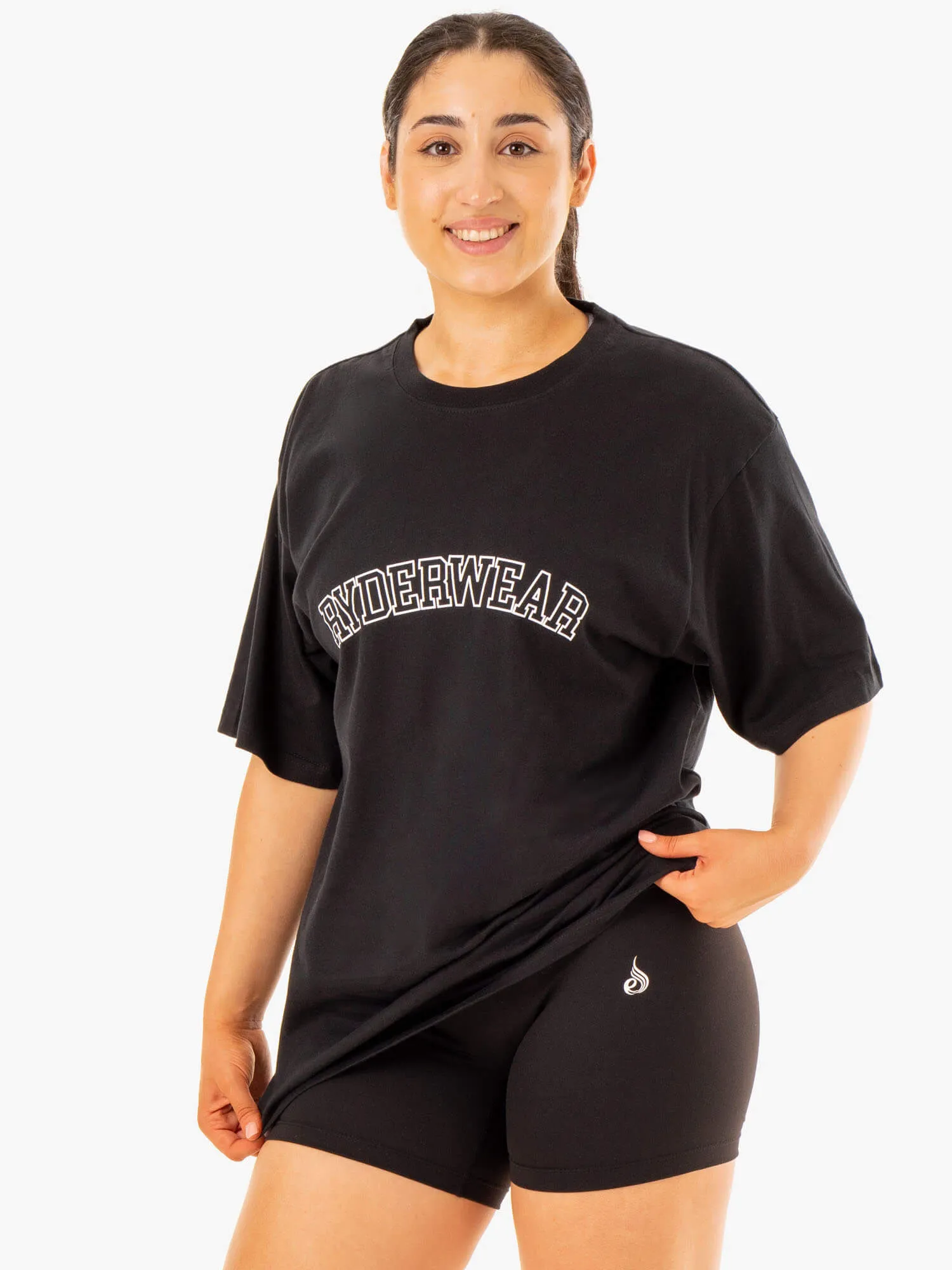 Oversized T-Shirt - Black