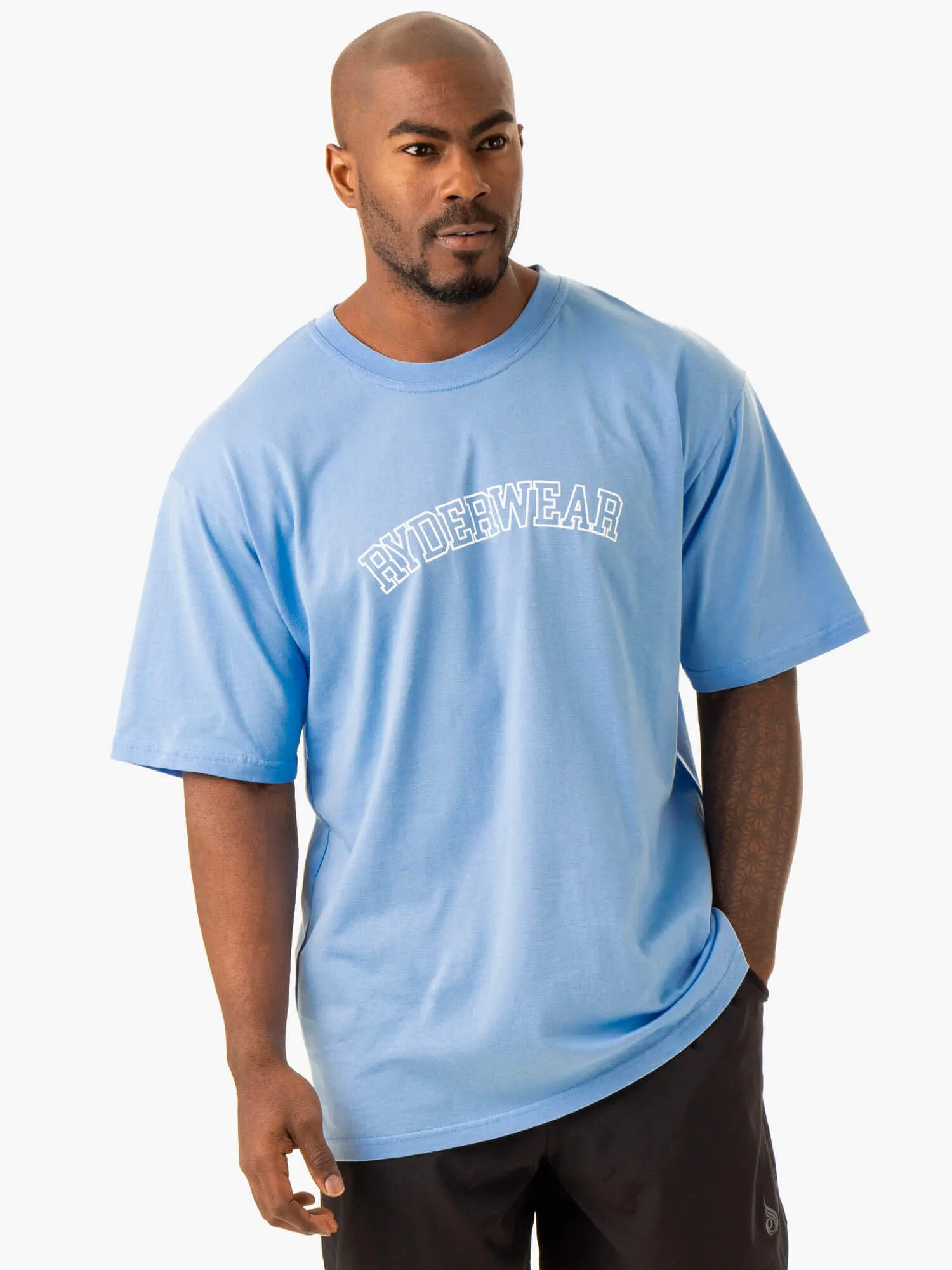 Oversized T-Shirt - Sky Blue