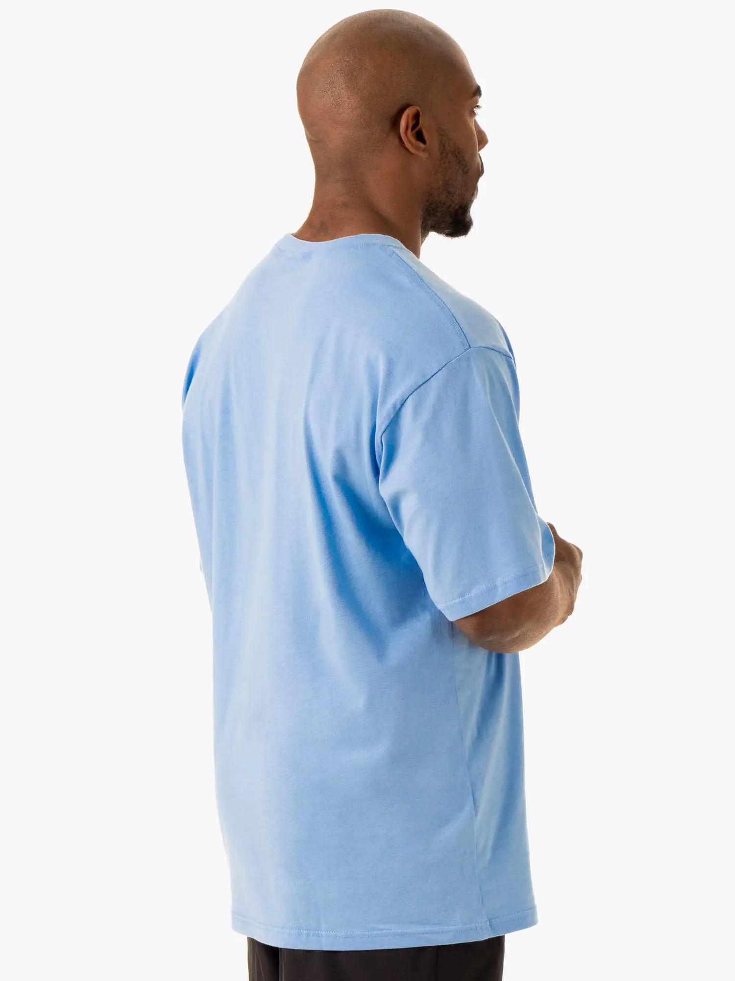 Oversized T-Shirt - Sky Blue