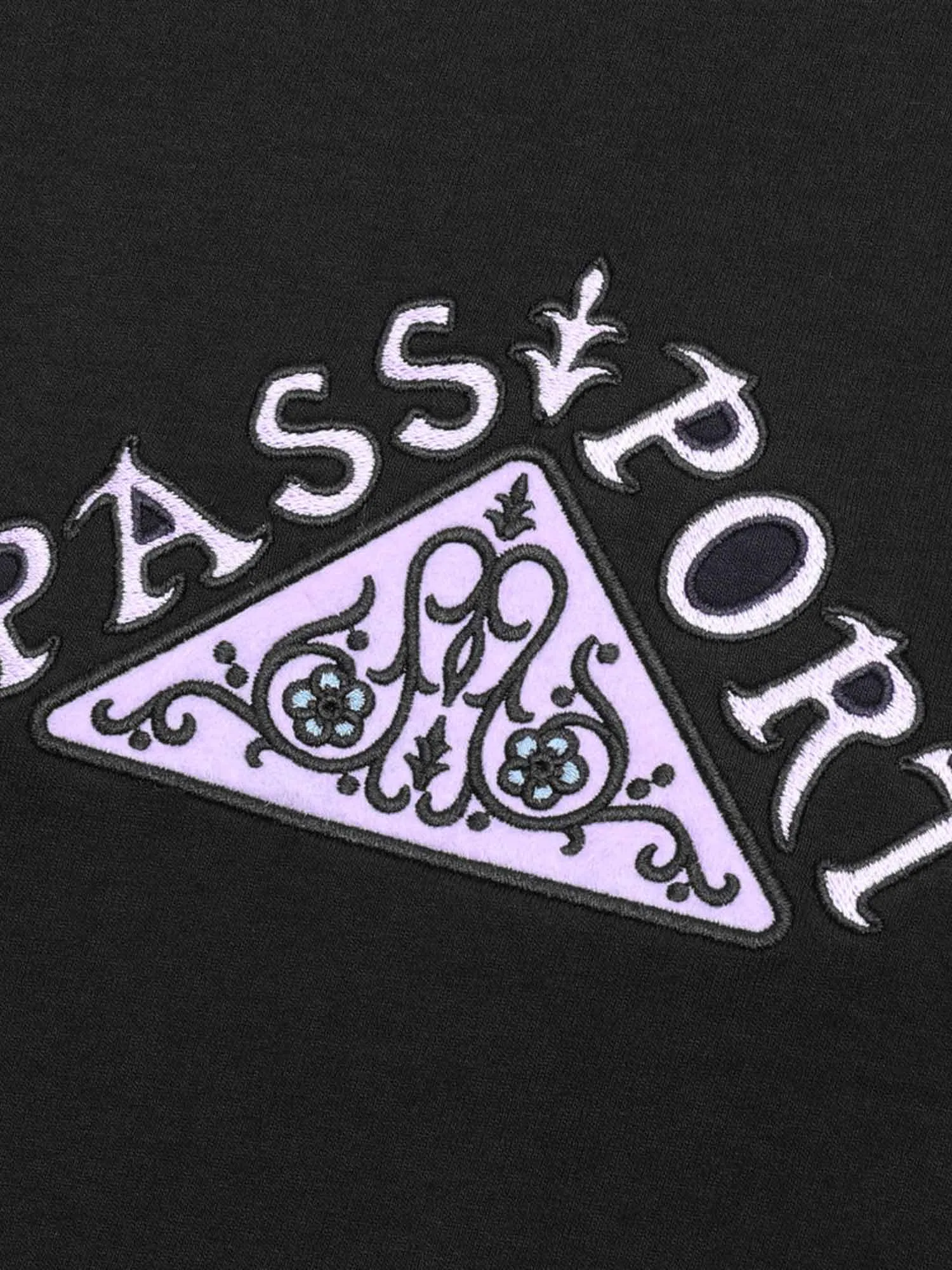 Pass-Port Manuscript Tee - Black