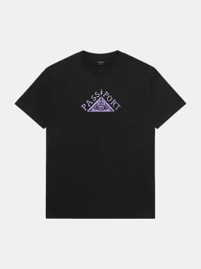 Pass-Port Manuscript Tee - Black