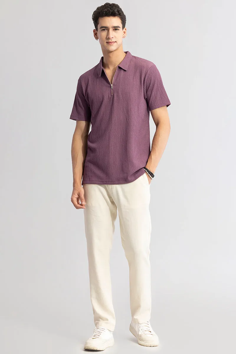 Pinnacle Purple Polo T-Shirt