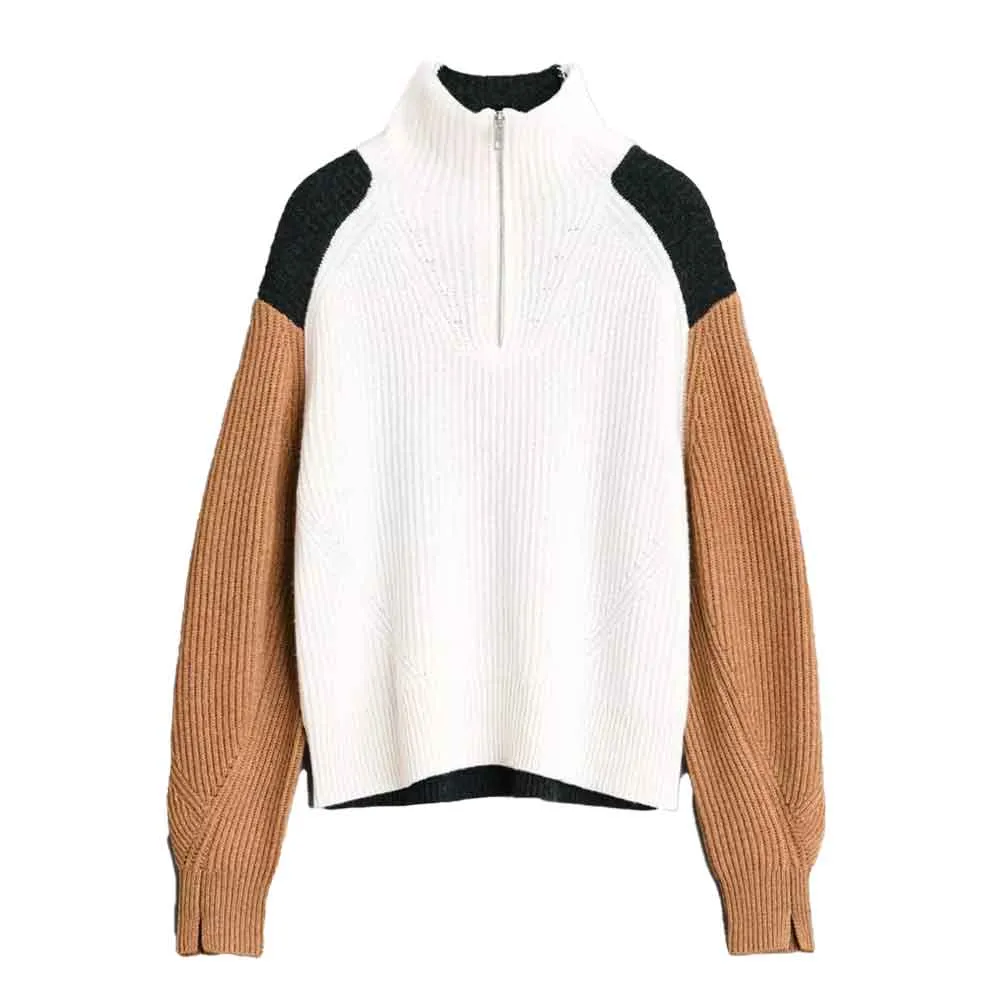 Rag & Bone Pierce Cashmere Half Zip Pullover Sweater