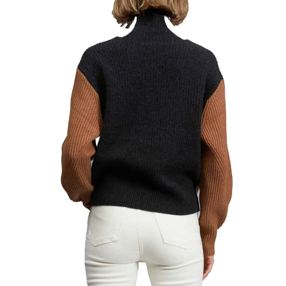 Rag & Bone Pierce Cashmere Half Zip Pullover Sweater