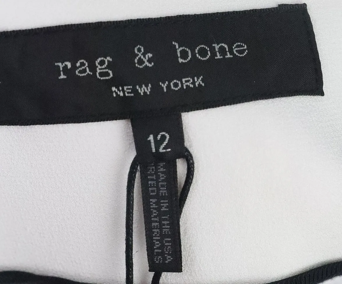 Rag & Bone White Jacket sz 12