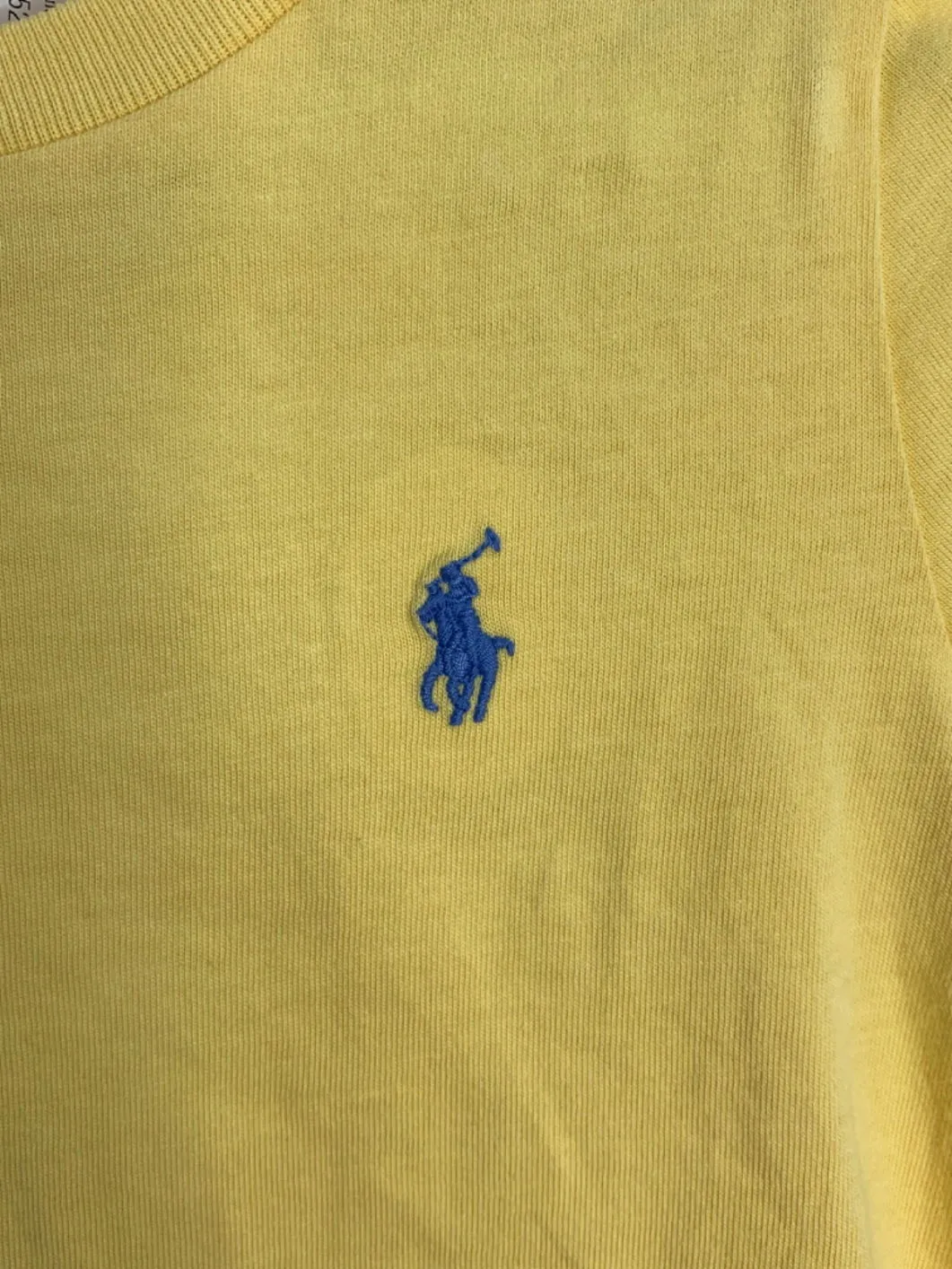 Ralph Lauren Yellow Cotton T-Shirt 4yrs (110/56)