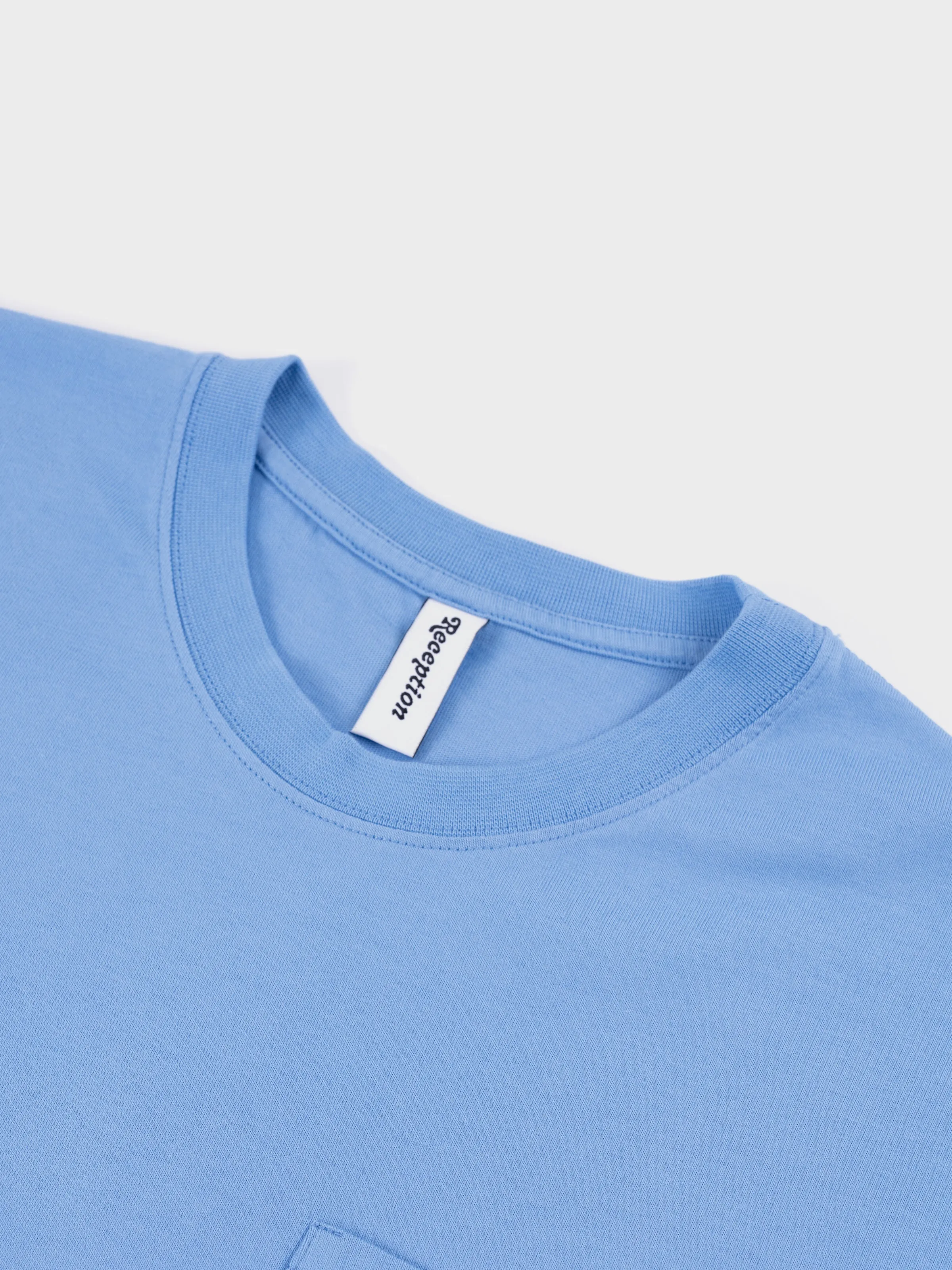 Reception Au Plat SS T Shirt - Resort Blue