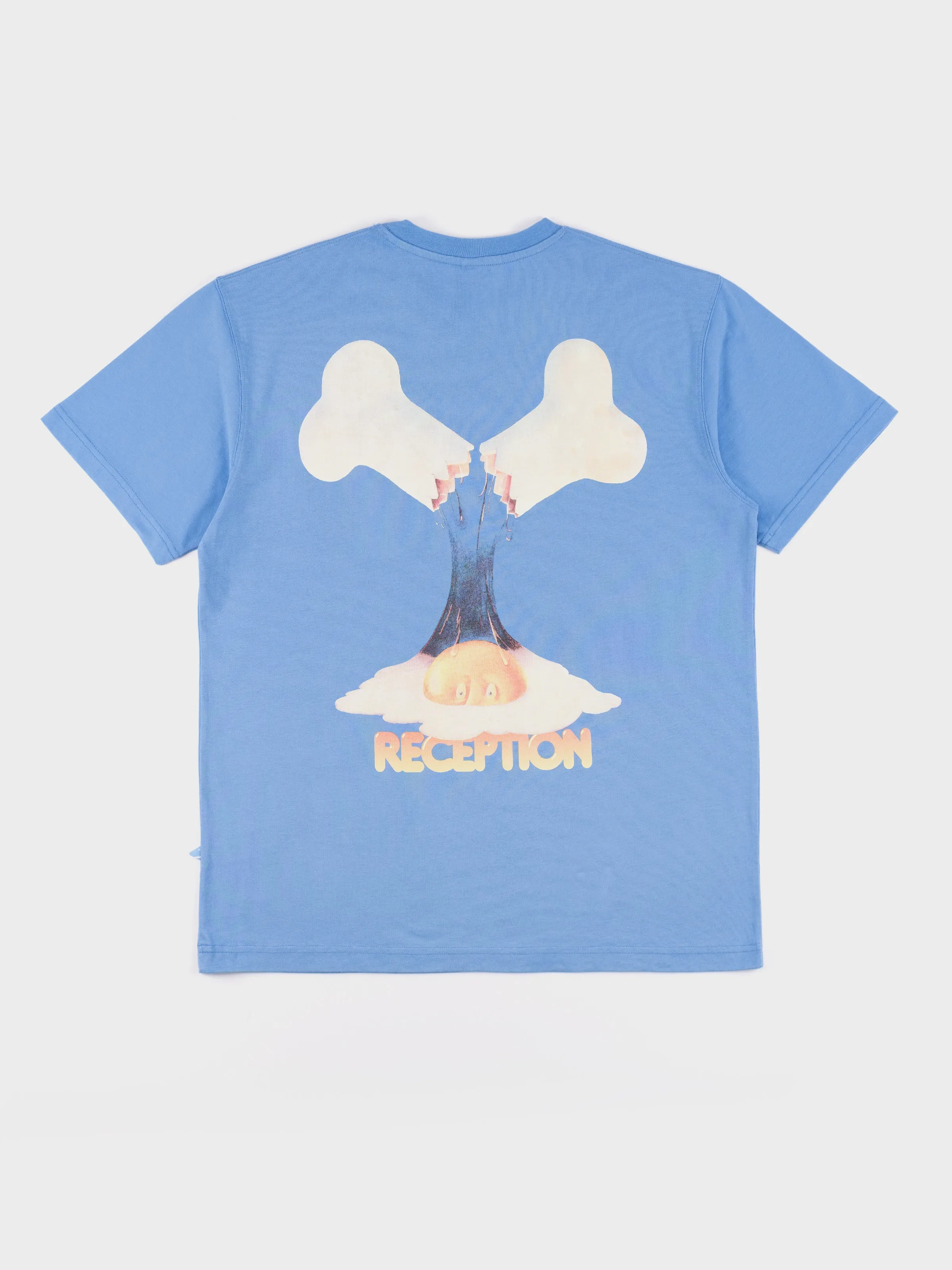 Reception Au Plat SS T Shirt - Resort Blue