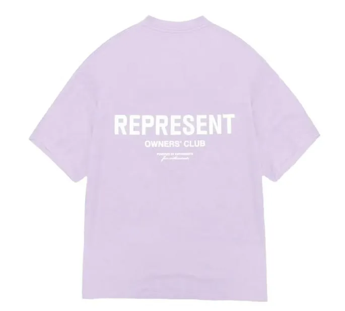 Represent Owners Club T-Shirt Pastel Lilac