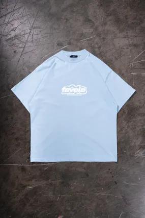 SMART WHITE ICE WATER / BABY BLUE T-SHIRT