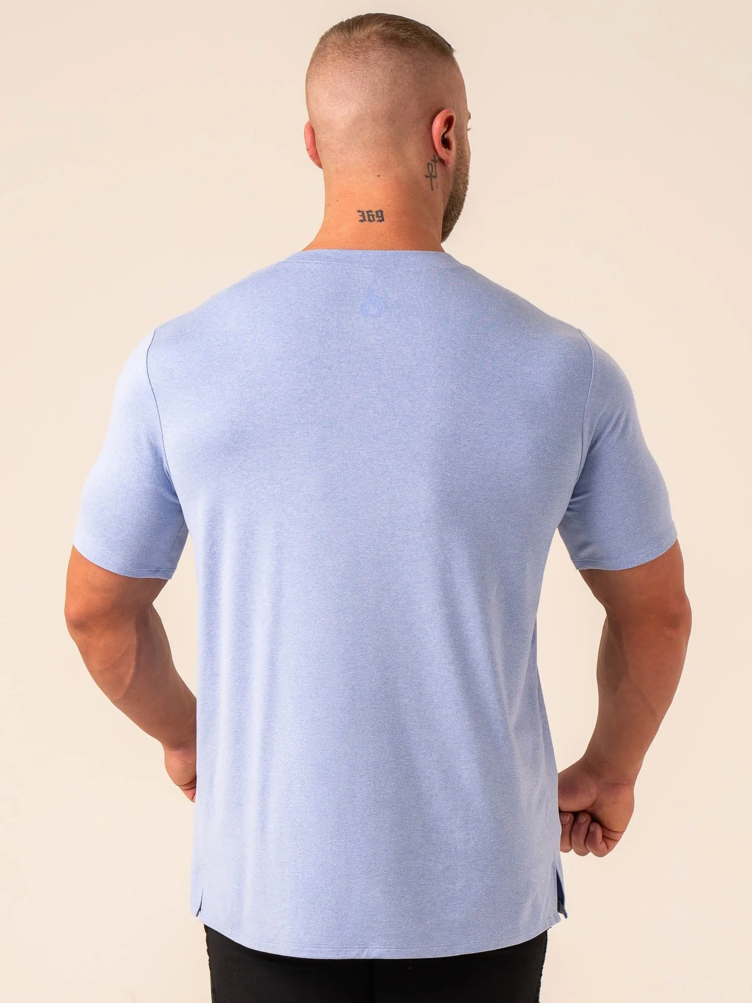 Soft Tech T-Shirt - Blue Marl