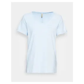 Soyaconcept Babette T-Shirt in Light Blue- 24837